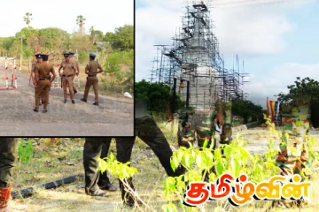 விகாரைக்காக காணி கொள்ளையடிக்கப்பட்டதை சிங்களத்தில் விளக்கிய தமிழர்கள்