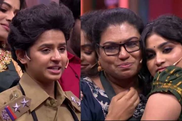 டாப் குக்கு டூப் குக்கு!! எலிமினேட் ஆன நடிகை பிரியங்கா!! கண்ணீற் விட்டு அழுத டூப்..