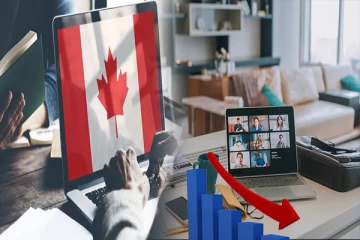 கனடாவில் வீட்டிலிருந்து வேலை செய்வோரின் எண்ணிக்கையில் மாற்றம்