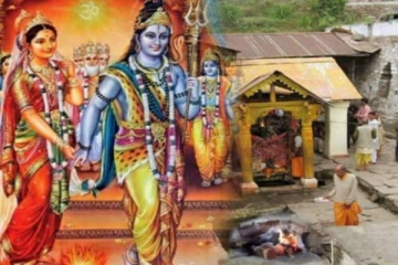 மணக்கோலத்தில் காட்சி தரும் சிவபெருமான்
