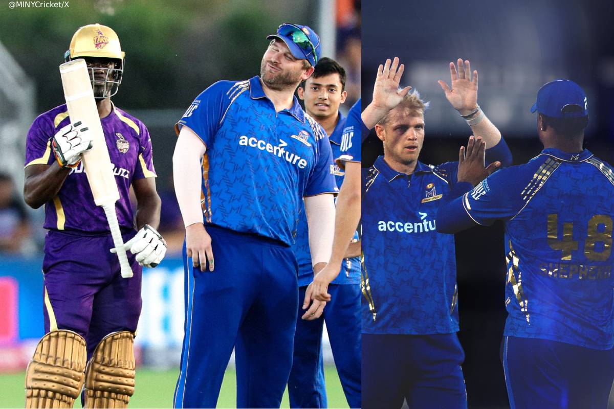 MI New York vs Los Angeles Knight Riders MI New York vs Los Angeles Knight Riders
