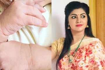 ரோஜா சீரியல் வில்லிக்கு குழந்தை பிறந்தது! அவரே வெளியிட்ட அழகிய புகைப்படம்