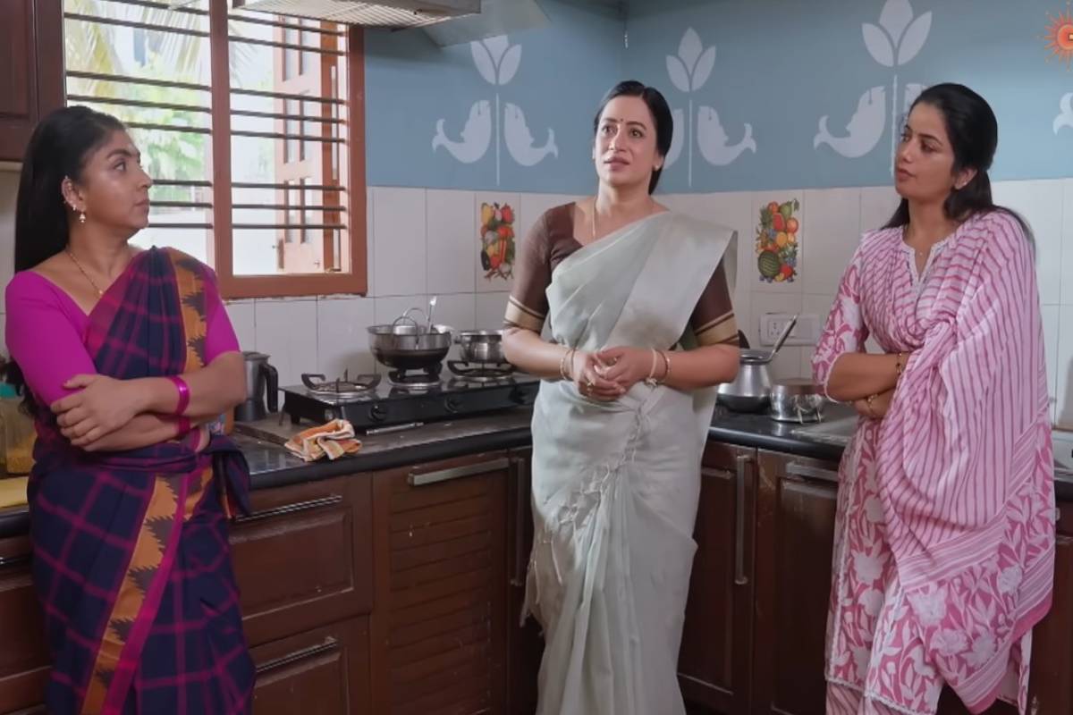 அதிர்ச்சி செய்தி சொன்ன பிறகு ஈஸ்வரிக்கு குட் நியூஸ் சொன்ன அப்பத்தா.. எதிர்நீச்சல் தொடர்கிறது சீரியல் புரொமோ | Ethirneechal Thodargiradhu Promo 11 Apr 2026 அதிர்ச்சி செய்தி சொன்ன பிறகு ஈஸ்வரிக்கு குட் நியூஸ் சொன்ன அப்பத்தா.. எதிர்நீச்சல் தொடர்கிறது சீரியல் புரொமோ | Ethirneechal Thodargiradhu Promo 11 Apr 2026