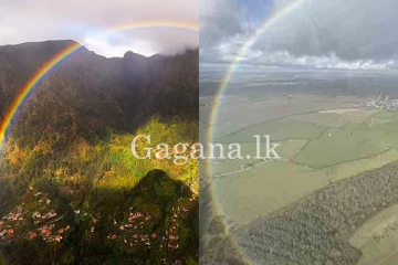 දුර්ලභ ගණයේ පූර්ණ දේදුන්නක් ඇස ගැටුණු මොහොතක්. - (VIDEO)