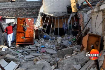 අනේ දෙයියනේ කසාදේ දවසෙම අවසන් ගමන් මගුල් ගෙදර ගෑස් එක පුපුරලා [PHOTOS]