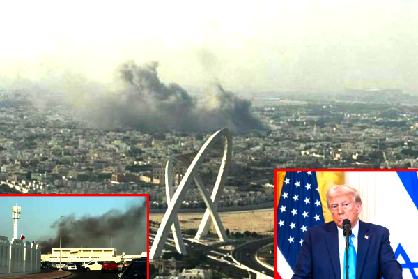 Israel Qatar airstrike 2025, Trump Netanyahu strike denial, Doha Hamas attack news, Qatar retaliates Israel strike, US-Israel-Qatar tensions, Middle East conflict escalation, Trump Truth Social statement, Qatar sovereignty violation, Gaza ceasefire disruption, Israeli military operations abroad