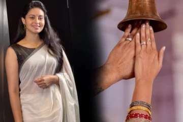 ஒருவழியாக நடந்துமுடிந்த நடிகை அபிநயாவின் நிச்சயதார்த்தம்: புகைப்படங்கள் வைரல்