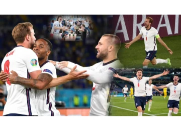 யூரோ கால்பந்து! அரைறுதிக்குள் நுழைந்தது இங்கிலாந்து...உக்ரேனை ஒரு கோல் கூட அடிக்க விடாமல் அபார வெற்றி