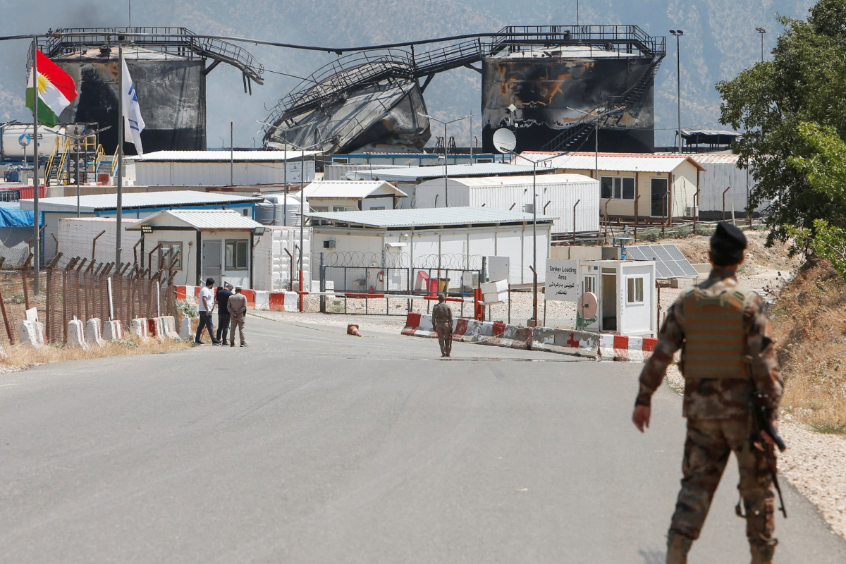 அமெரிக்க தளத்தை அதிரவைத்த தாக்குதல்; ஈராக்கில் பெரும் பதற்றம் | Attack U S Based Hkn Energy Iraq Kurdistan