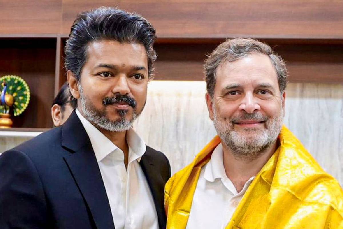 காங்கிரஸுக்கு மாநிலங்களவை சீட் வழங்கிய தவெக - முதல்வர் விஜய் அறிவிப்பு | Tvk Allocated Rajya Sabha Seat To Congress