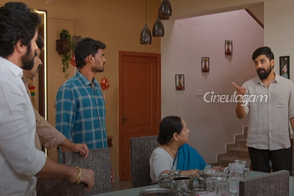கைக்கு வர போகும் வீடியோ.. பிரச்சனையை கிளப்பிய தர்ஷன்! எதிர்நீச்சல் தொடர்கிறது சீரியலில் இன்று | Ethirneechal Thodargiradhu Today 14 Oct 2025Update