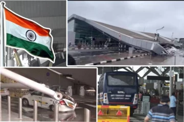 டெல்லி சர்வதேச விமான நிலையத்தில் விபத்து : ஒருவர் பலி! பலர் காயம்