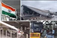 டெல்லி சர்வதேச விமான நிலையத்தில் விபத்து : ஒருவர் பலி! பலர் காயம்
