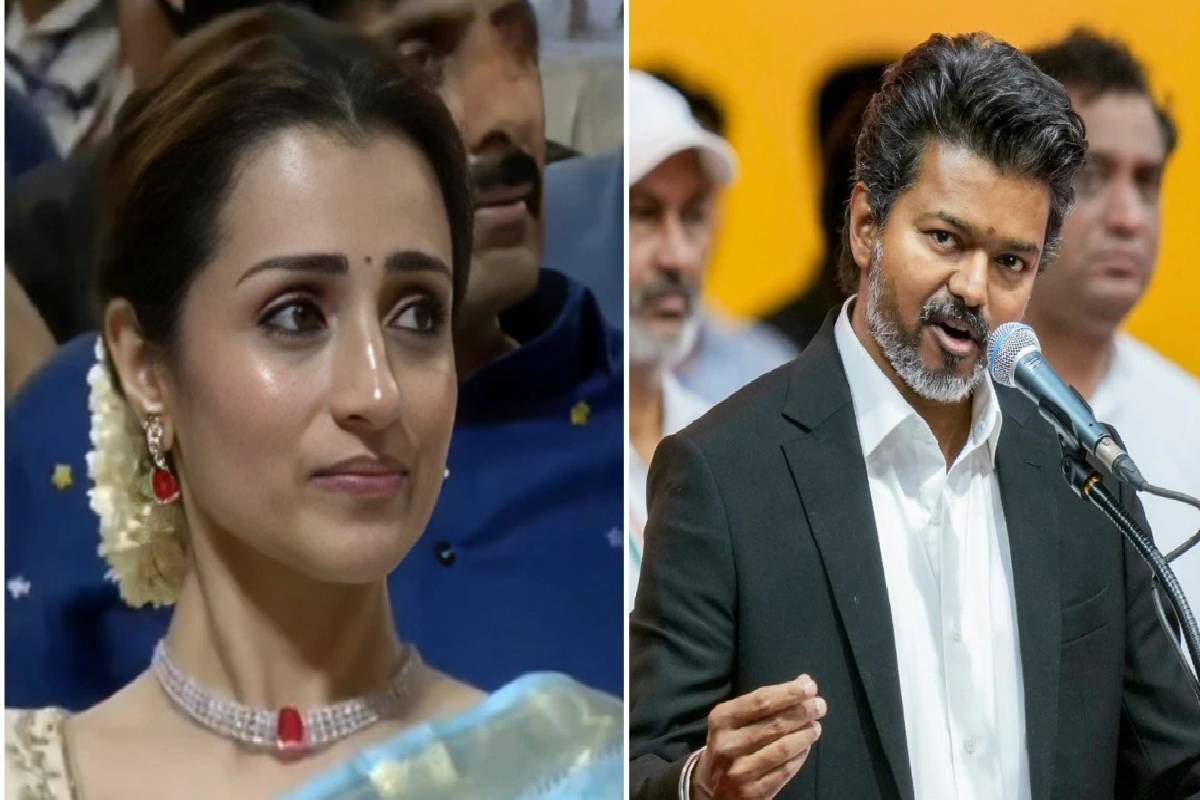 சர்ச்சைகளுக்கு தீனி போடும் வகையில் நடிகை த்ரிஷா வெளியிட்டுள்ள பதிவு! என்னன்னு பாருங்க | Trisha Post About Cm Oath May Luck Karuppu Movie