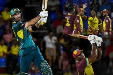 வாணவேடிக்கை காட்டிய மேக்ஸ்வெல்! தூளாக நொறுங்கிய மேற்கிந்திய தீவுகள்