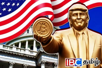 அமெரிக்காவில் நிறுவப்பட்ட ட்ரம்பின் 12 அடி உயர தங்க நிற சிலை!