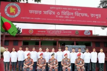 பங்களாதேஸில் முதல் முறையாக தீயணைப்பு படை வீராங்கனைகள் நியமனம்