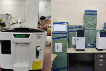 அமெரிக்கா, ஹாங்காங், சீனா நாடுகளிலிருந்து ஆக்சிஜன் தயாரிக்கும் 52 கருவிகள் சென்னைக்கு வந்தன