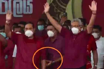 கடும் கோபத்தில் மகிந்தவின் செயல் - காணொளியில் சிக்கிய காட்சிகள்