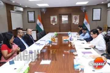 බලශක්ති අමාත්‍ය කුමාර ජයකොඩි ඉන්දියාව හා මෙරට අතර බලශක්ති සහයෝගීතාව වර්ධනයට සාකච්ඡා