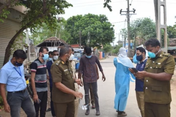 ஓட்டமாவடியில் 15 பேருக்கு கோவிட் தொற்று உறுதி