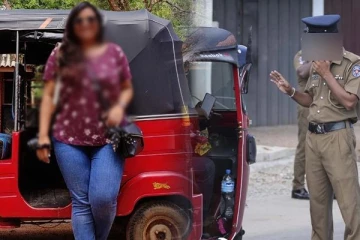 முச்சக்கர வண்டியில் ஏறிய பெண் : சினிமா பாணியில் செய்த அதிர்ச்சி செயல்