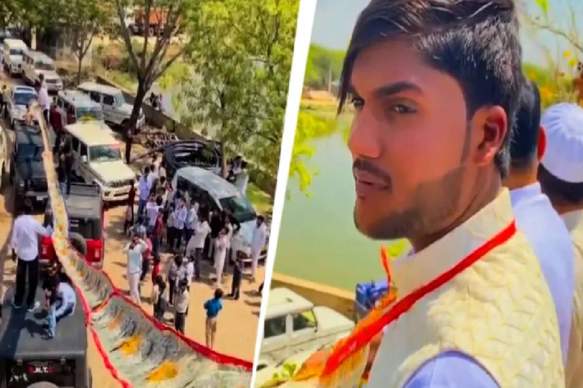 சமூக வலைதளங்களில் வைரலான திருமணம் ; நோட்டுகளால் அலங்கரிக்கப்பட்ட மணமகன் | Viral Wedding Groom Decorated With Banknotes