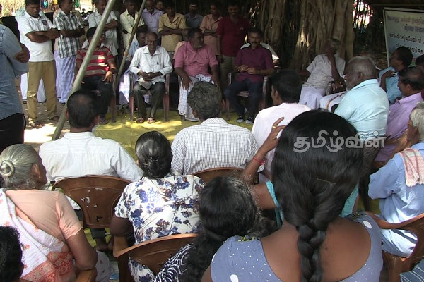 பூர்வீக வாழ்விடங்களை அழிக்கும் அபிவிருத்திகள் தேவையற்றது: சந்திரகுமார் சுட்டிக்காட்டு(Photos) | Ponnaveli Cement Company Crisis Tamils Land