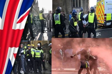 மூன்று சிறுமிகள் கொலை : பிரித்தானியாவில் தொடரும் போராட்டம்