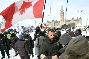 கனடாவில் முடிவுக்கு வந்த கட்டாய தடுப்பூசி எதிர்ப்பாளர்கள் போராட்டம்: ஆனால்...