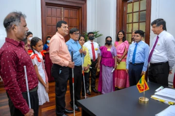 பார்வையற்றோர் பிரச்சினைகளைத் தீர்க்க ஜனாதிபதி அலுவலகம் முழுமையான ஆதரவை வழங்கும்: ஜனாதிபதி செயலாளர்