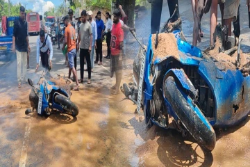 வவுனியாவில் மோட்டார் சைக்கிளில் சென்ற இளைஞர்களுக்கு காத்திருந்த அதிர்ச்சி..!