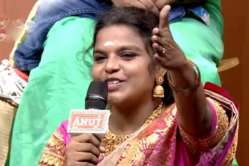 அட நாசமா போன நண்டு மண்டைக்காரா... அரங்கத்தில் கணவரை வசைபாடிய மனைவி