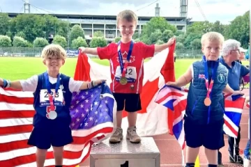 11 வயதில் உலக அளவில் பதக்கங்களை குவித்த கனடிய சிறுவன்