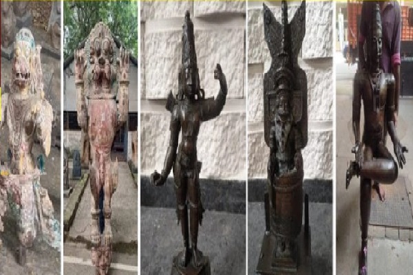 தோண்ட தோண்ட சிலைகள் -பெண் பொறியியலாளரின் வீட்டில் பரபரப்பு | Old Statues Identified In Software Engineer House