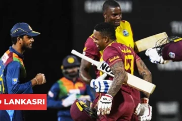 கடைசி போட்டியில் இலங்கையை ஊதி தள்ளி டி-20 தொடரை கைப்பற்றியது மேற்கிந்திய தீவுகள்!