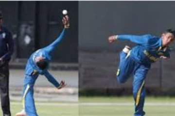 பேட்ஸ்மேன்களை தெறிக்க விடும் இலங்கை வீரர்! வைரலாகும் வீடியோ