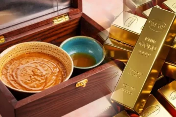 உணவகத்தில் 24 கரட் தங்க பருப்பு குழம்பு - சமூக வலைதளங்களில் பகிரப்பட்டும் காணொளி