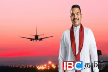 எதிர்ப்பிற்கு மத்தியிலும் லண்டன் புறப்பட்டார் நாமல்