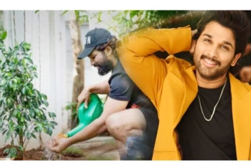 சுற்றுச்சூழல் தினம் - மரக்கன்று நட்ட அல்லு அர்ஜூன்!