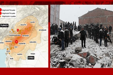 துருக்கி-சிரியாவில் 36 மணி நேரத்தில் 100 நிலநடுக்கங்கள்...! ஆய்வின் அறிக்கை