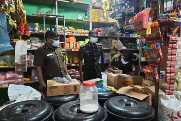 திடீர் சோதனை நடவடிக்கையில் முல்லைத்தீவு வர்த்தக நிலையங்கள்!