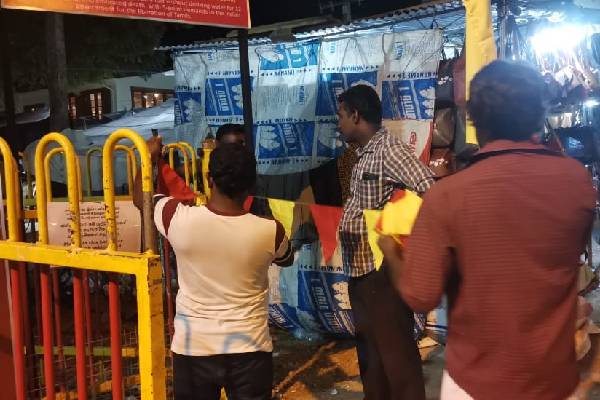 தியாக தீபம் திலீபனின் நினைவேந்தல் தின வாரம் - புனரமைப்பு பணியில் த.தே.ம.மு (படங்கள்) | Dayag Deepam Dilipan Remembrance Day Week