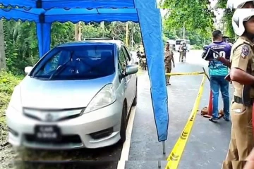 களுத்துறை துப்பாக்கிச் சூடு கார் கண்டுபிடிப்பு