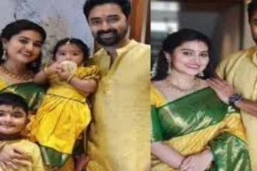 சினேகாவைப் போன்று அழகில் ஜொலிக்கும் குழந்தை... மகளின் முதல் பிறந்தநாளை கொண்டாடிய காட்சி