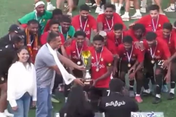 கால்பந்தாட்டப் போட்டியில் தமிழீழ அணி சாதனை
