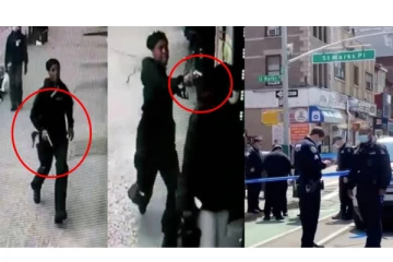 பட்டப்பகலில் நடந்த பயங்கரம்! ஓடி வந்து தலைக்கு பின்னால் சுட்டு தள்ளிய பெண்: சிசிடிவியில் பதிவான அதிர்ச்சி காட்சி