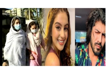 நடிகை துனிஷாவின் இறுதிச்சடங்கில் கலந்து கொண்ட காதலனின் தாய்... - வைரலாகும் வீடியோ...!