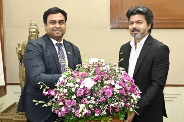 தமிழக முதல்வர் விஜய்யுடன் இலங்கைத் துணைத் தூதுவர் சந்திப்பு