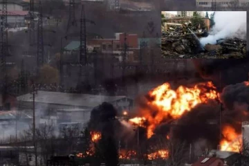 உக்ரைன் பகுதிகளில் ரஷ்யா வான்வழித் தாக்குதல்! இருவர் பலி மற்றும் 18 பேர் காயம்